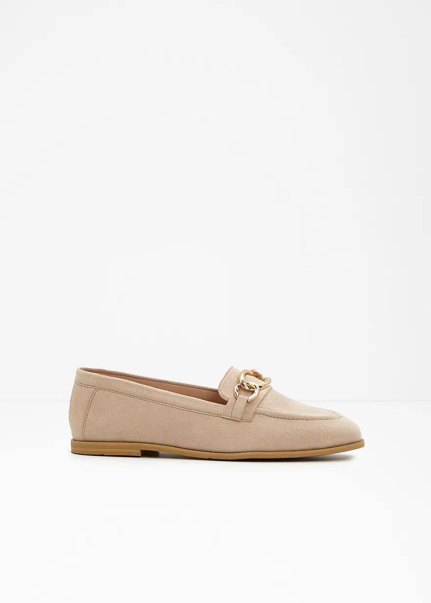 Loafer in beige - bonprix