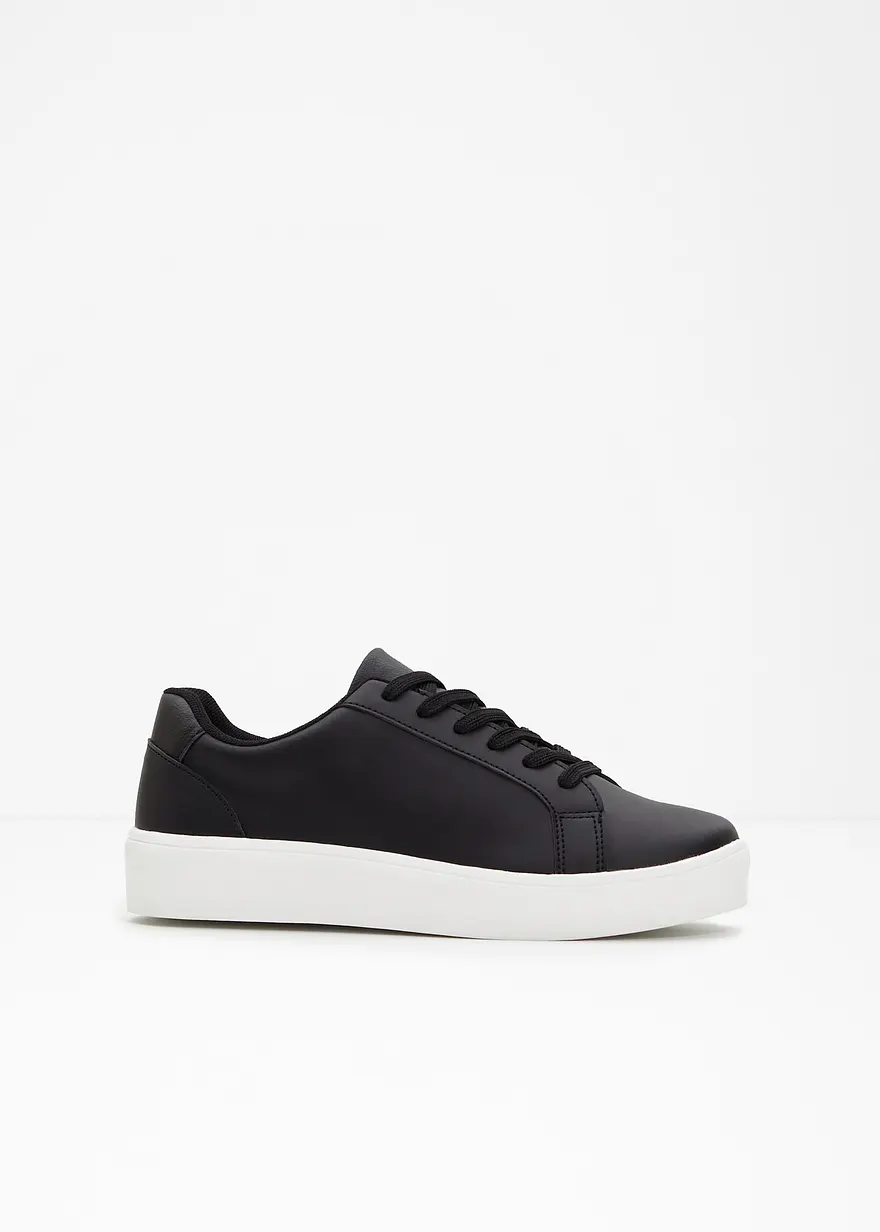 Plateau Sneaker in schwarz - bonprix