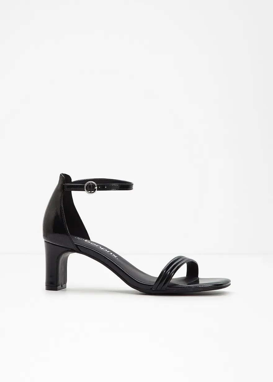 Sandalette in schwarz - bonprix