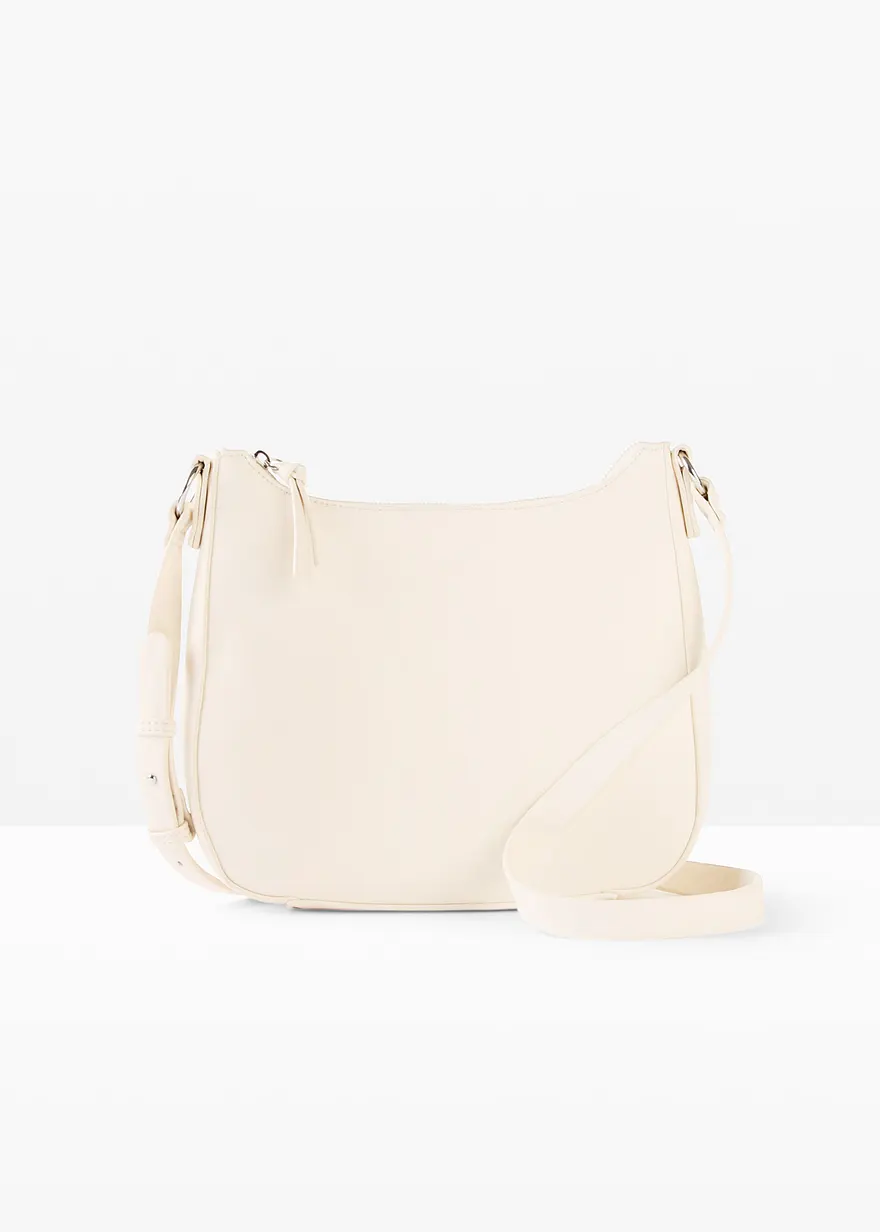 Umhängetasche in beige von vorne - bonprix