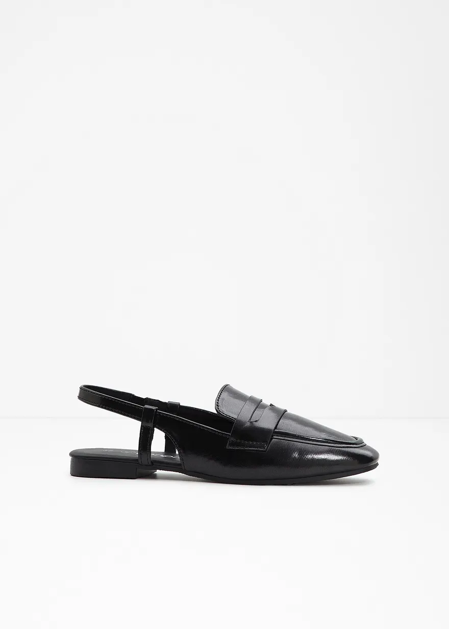 Sling Loafer in schwarz - bonprix