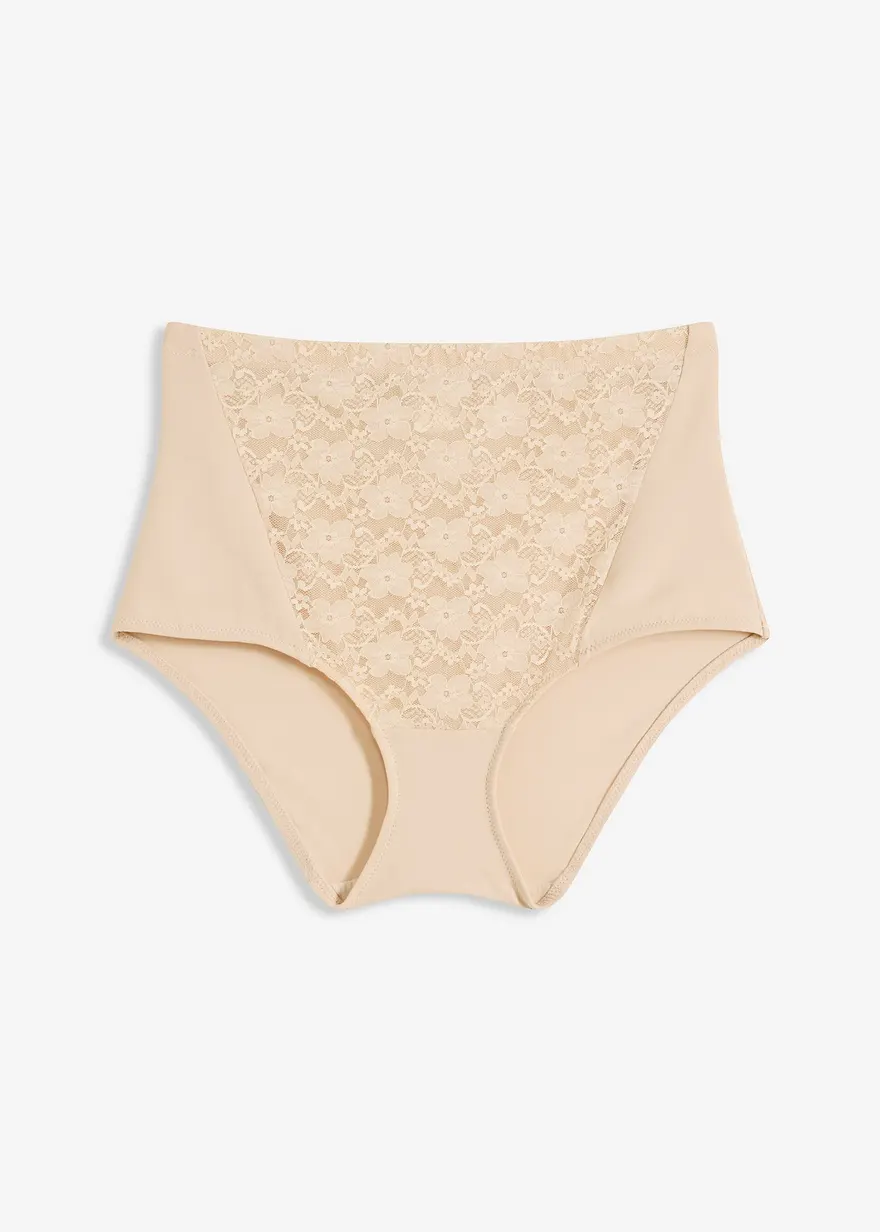 Medium Shape Slip in beige von vorne - bonprix