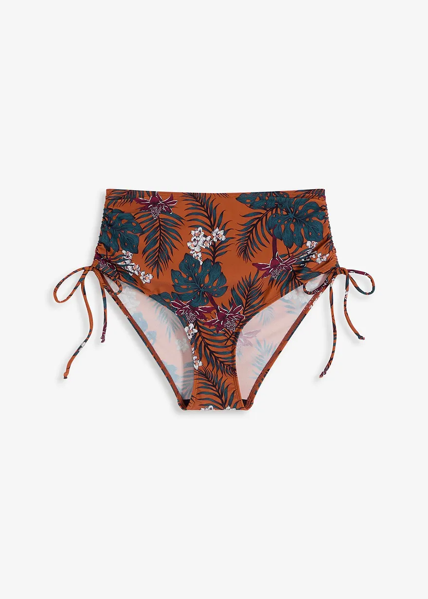 Bikinihose in braun von vorne - bonprix