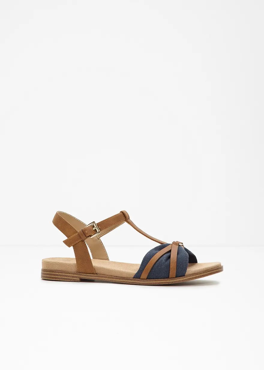 s.Oliver Komfort Sandale in blau - s.Oliver