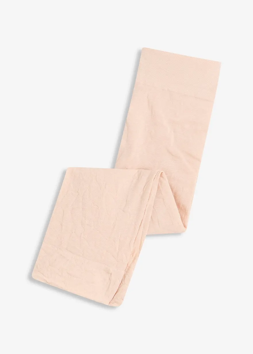 Radler "Anti-Scheuern" 50 DEN in beige von vorne - bonprix
