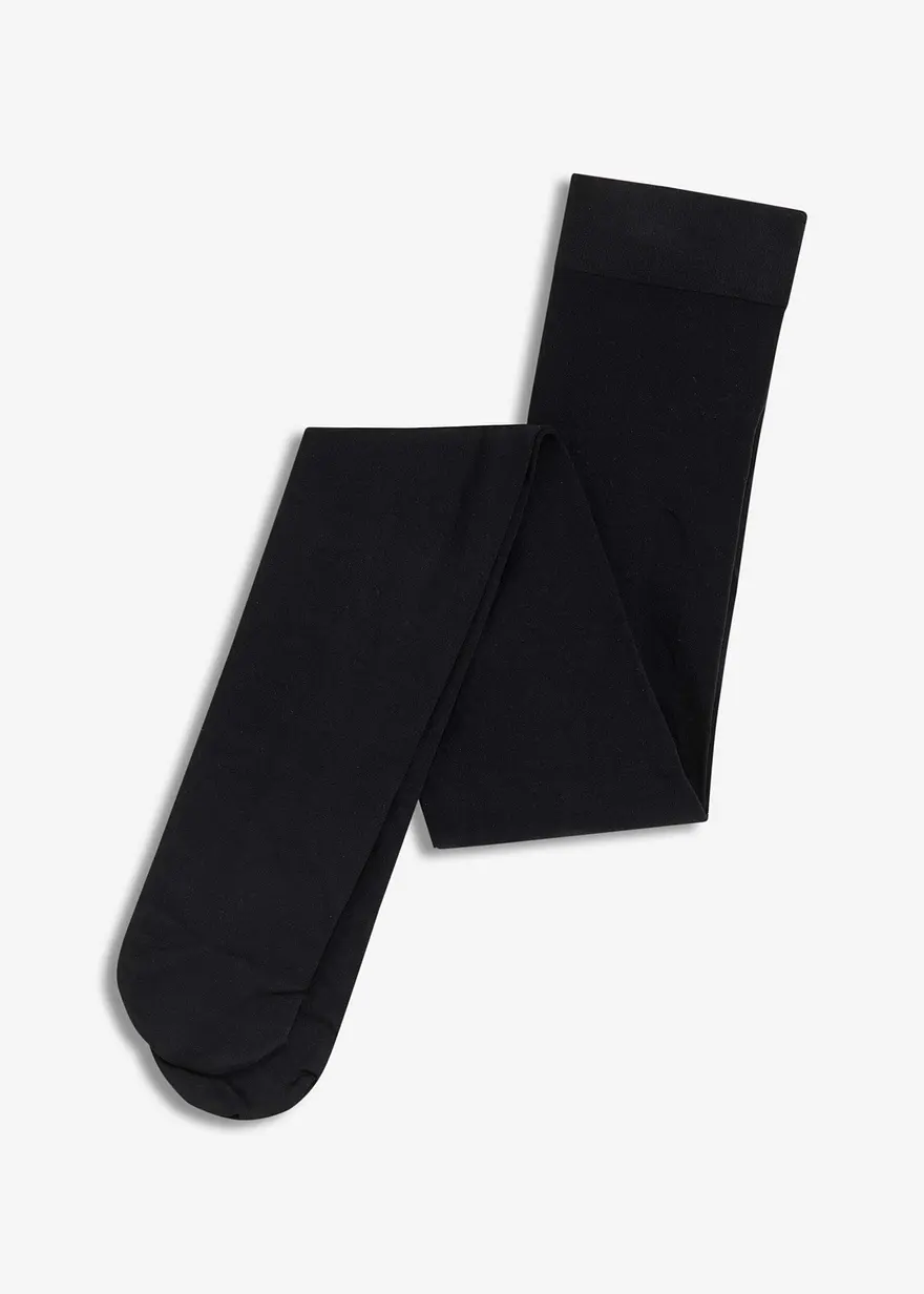 Strumpfhose 50den in schwarz von vorne - bonprix