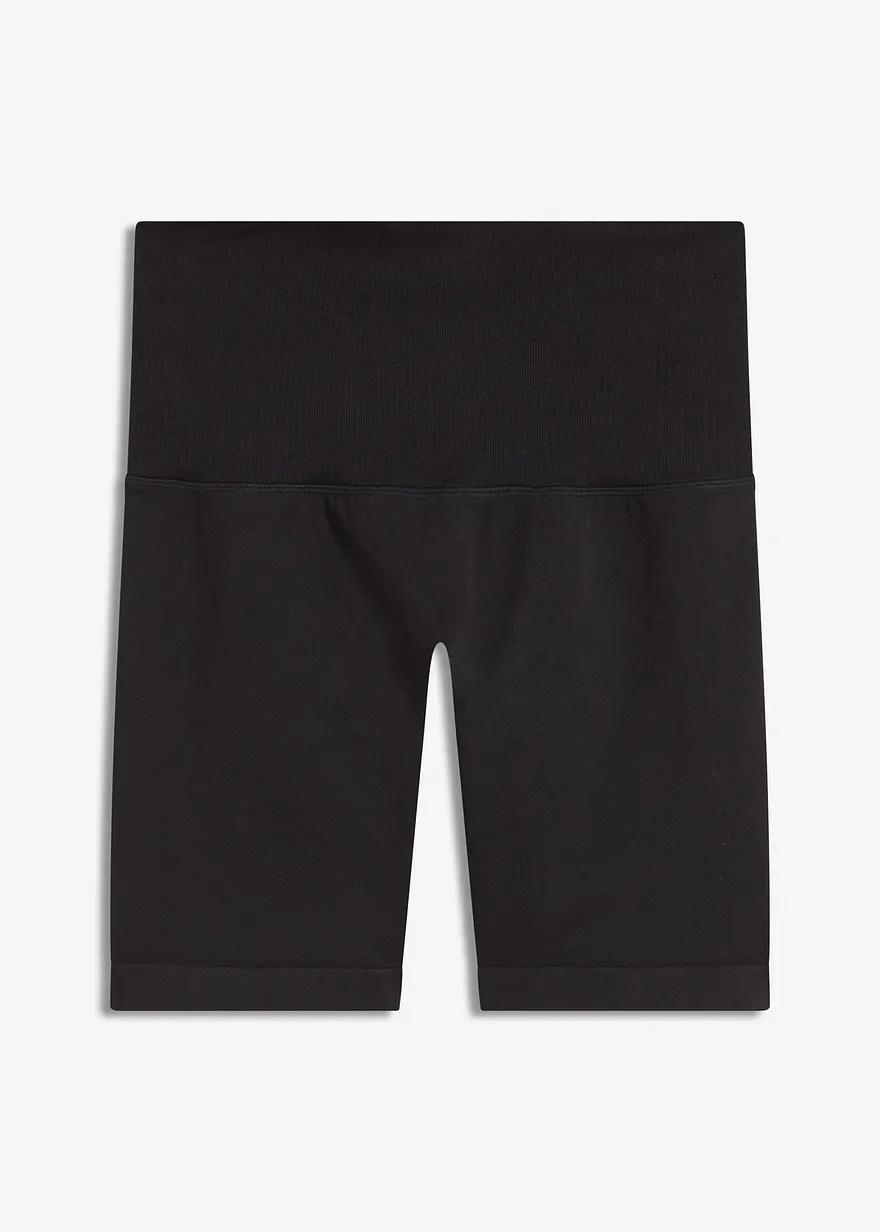 Seamless Radler Scrunch in schwarz von vorne - bonprix