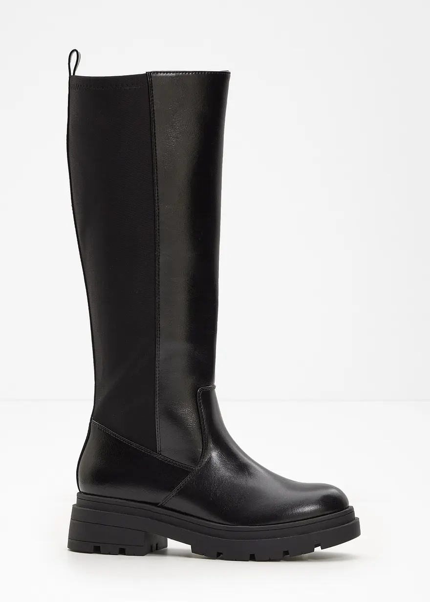 Stiefel in schwarz - bonprix