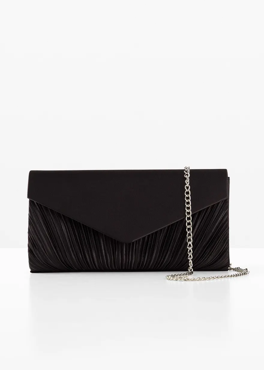 Clutch in schwarz von vorne - bonprix