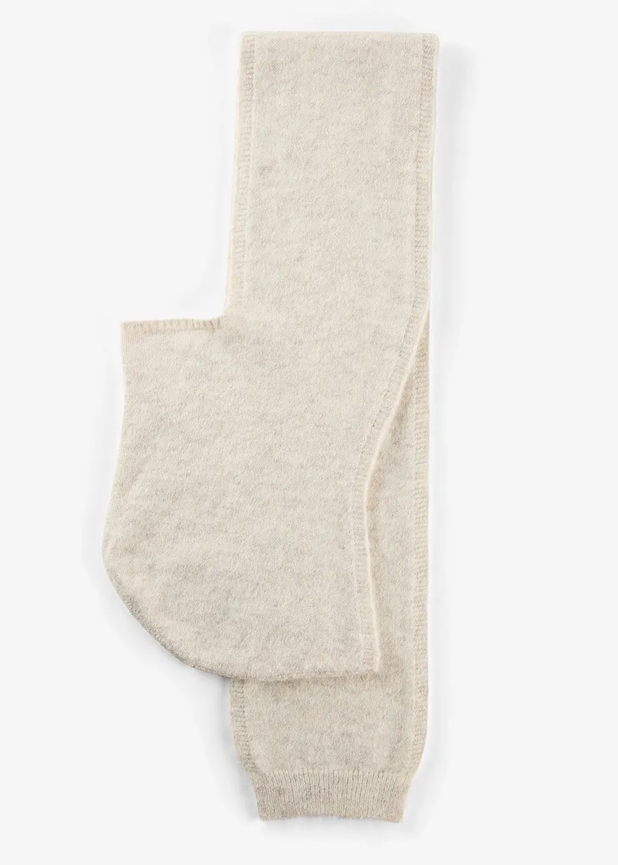 Kapuzenschal in beige von vorne - bonprix