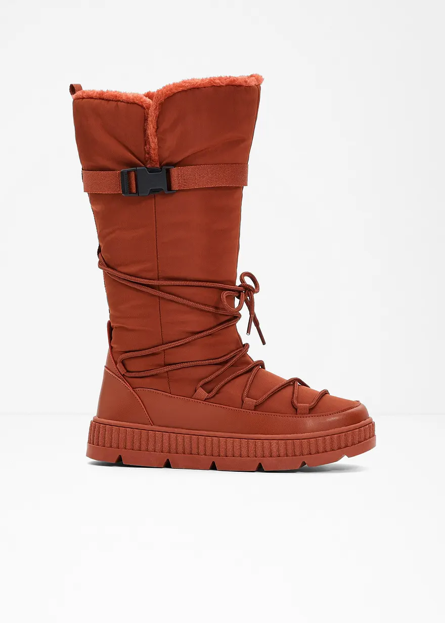 Trekking-Boots in rot - bonprix