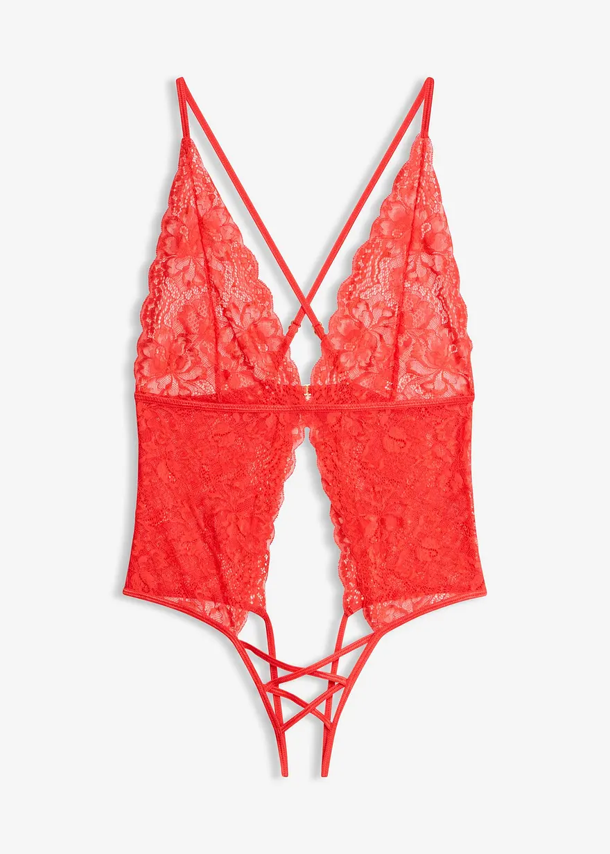 Body ouvert in rot von vorne - bonprix