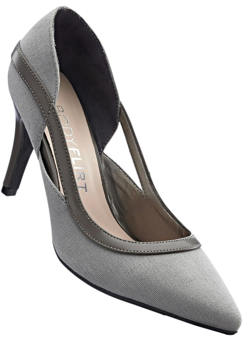 pumps taupe spitz