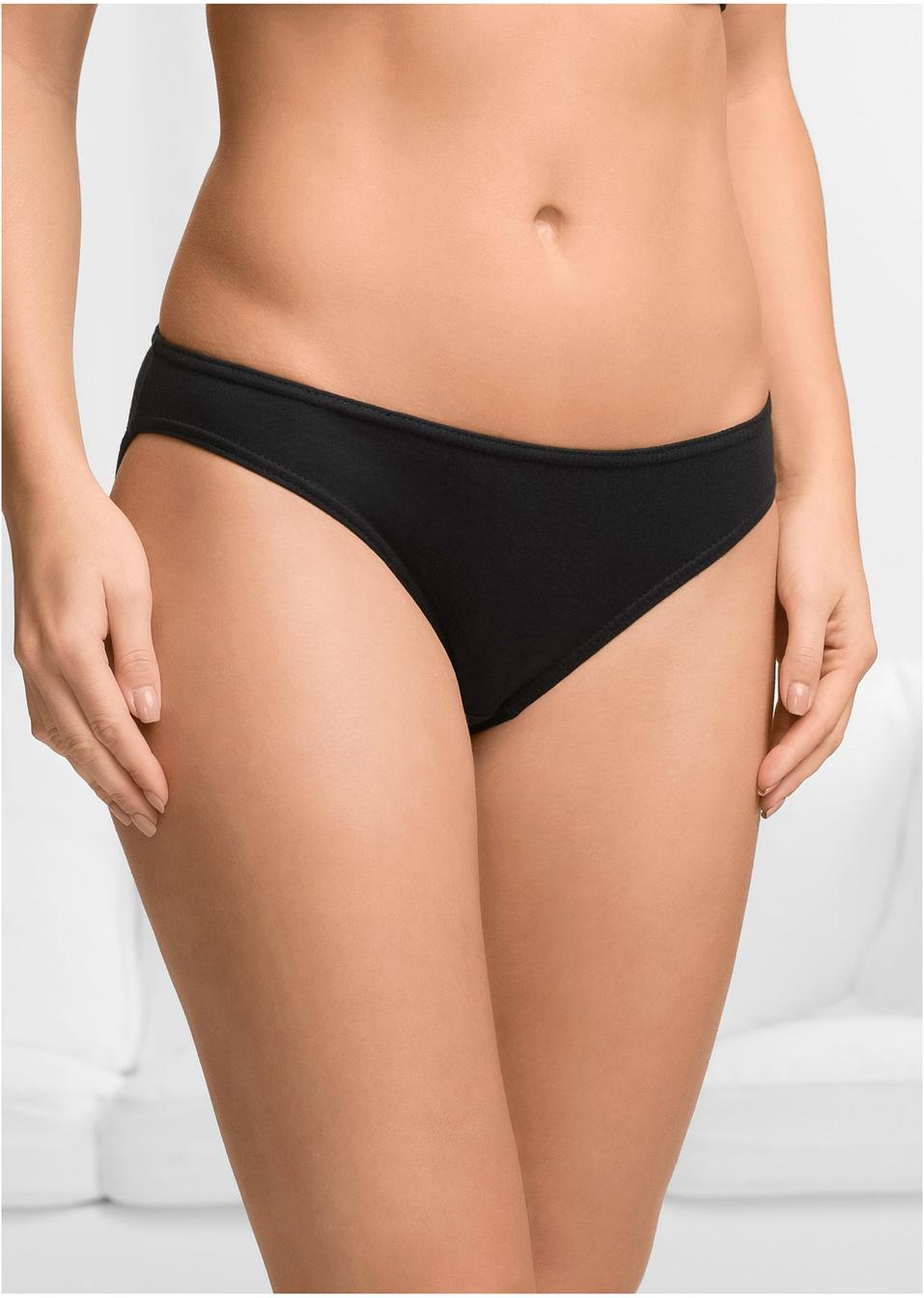 Bequemer Slip im vorteilhaften Multipack - schwarz