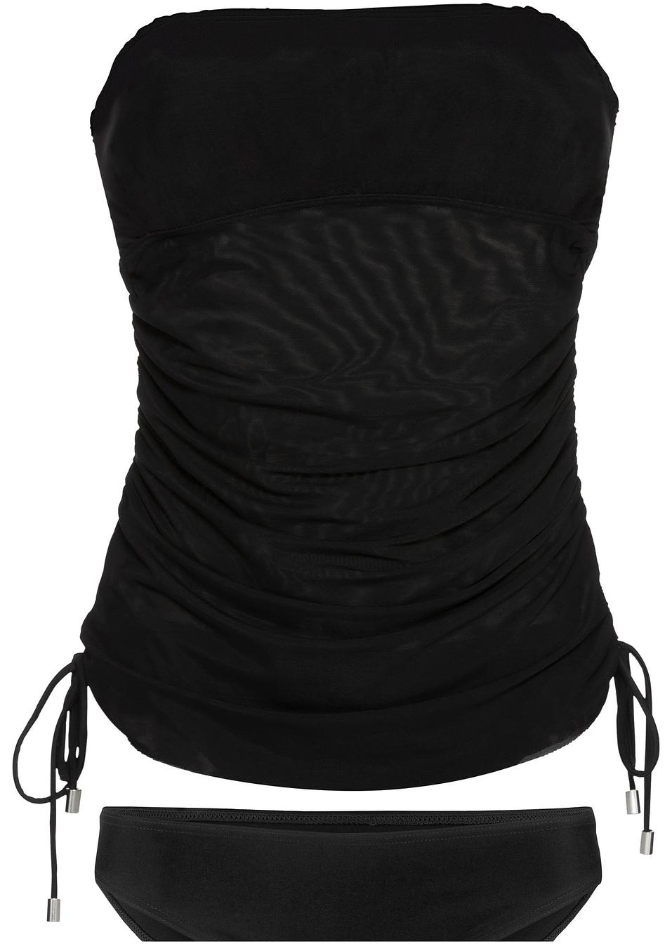 Femininer Tankini mit Bindebändern - schwarz I4uAd 0xXzR Femininer Tankini mit Bindebändern - schwarz I4uAd 0xXzR