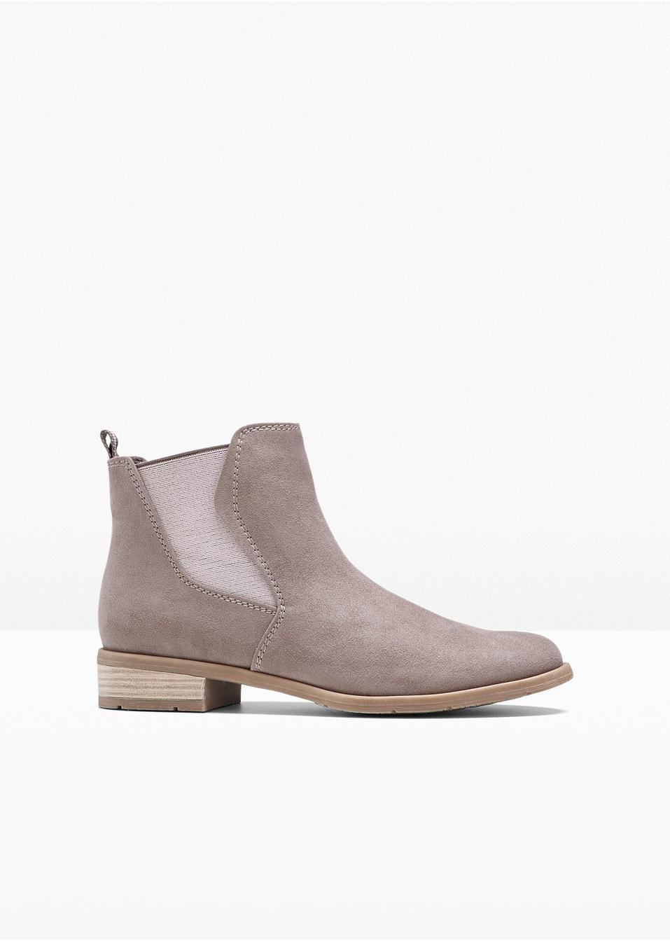 iggie taupe chelsea boot