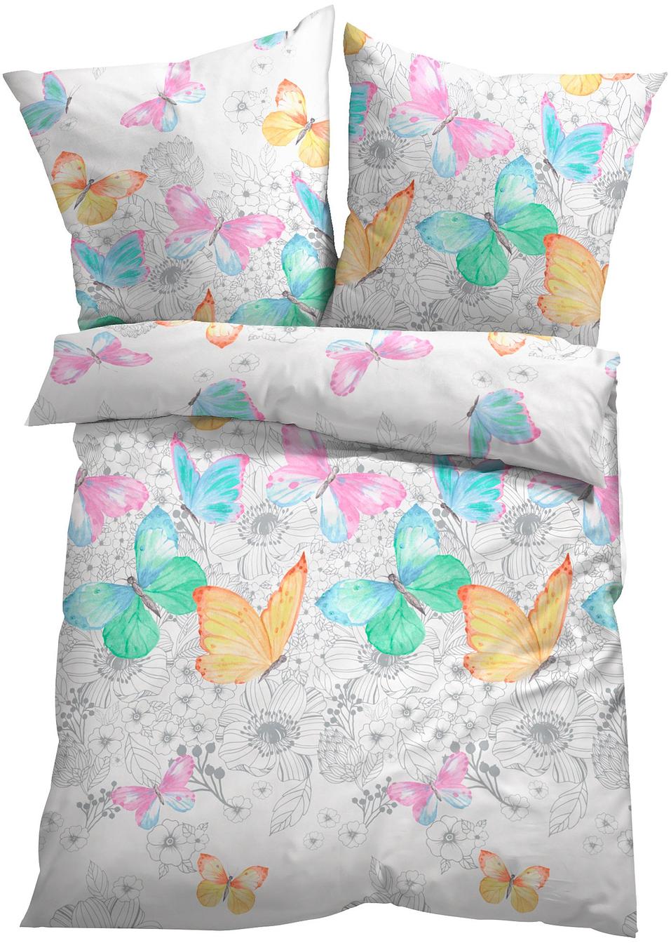 Bettwäsche mit Schmetterlingen bunt - Wohnen & Möbel - bpc living