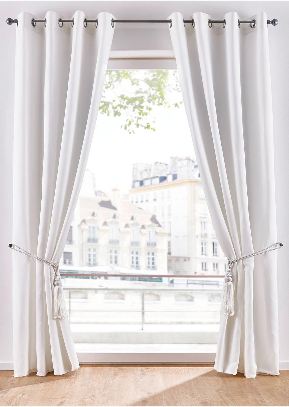 vorhang wohnzimmer weiss