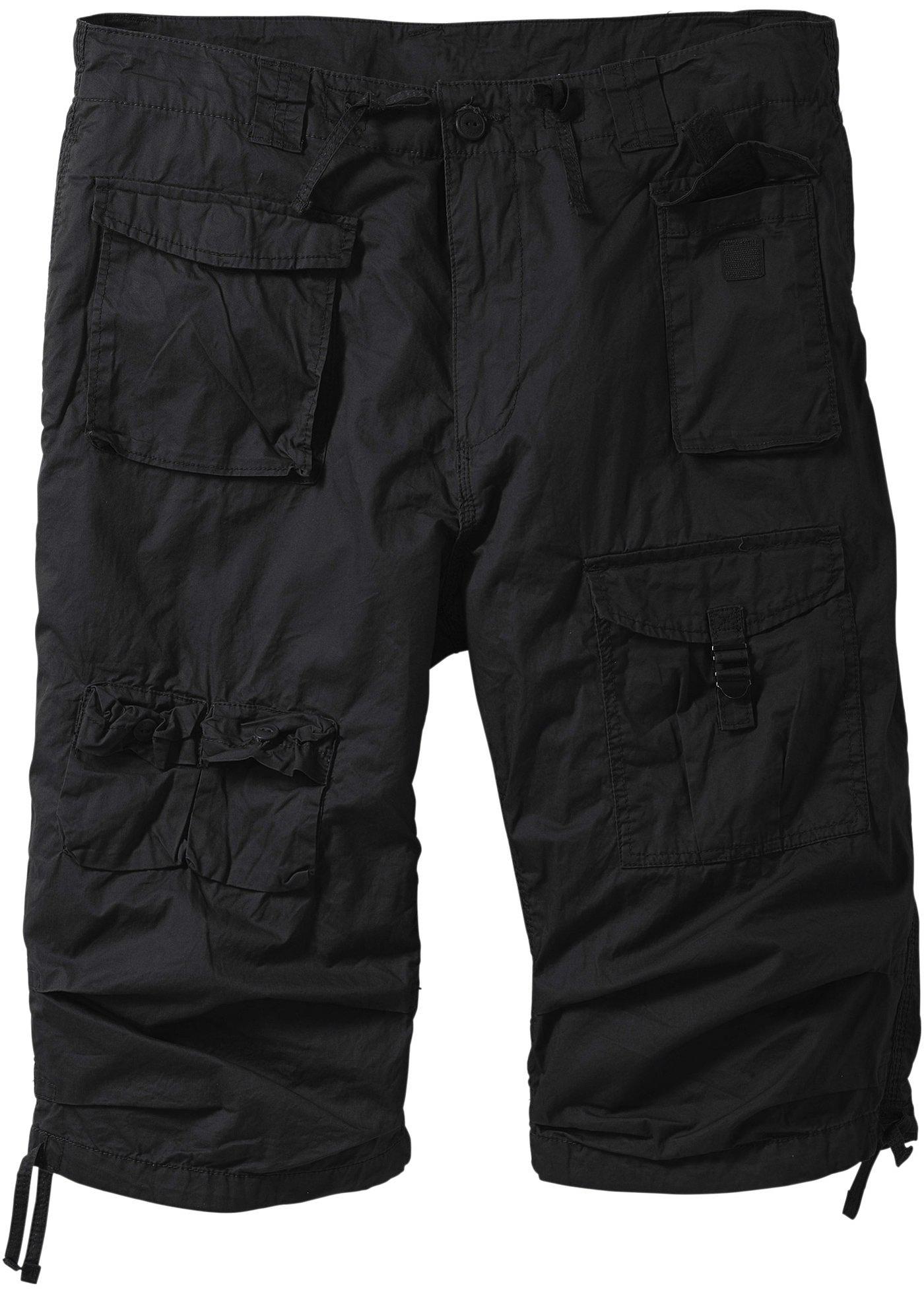 Long Bermuda Loose Fit in schwarz für Herren von bonprix
