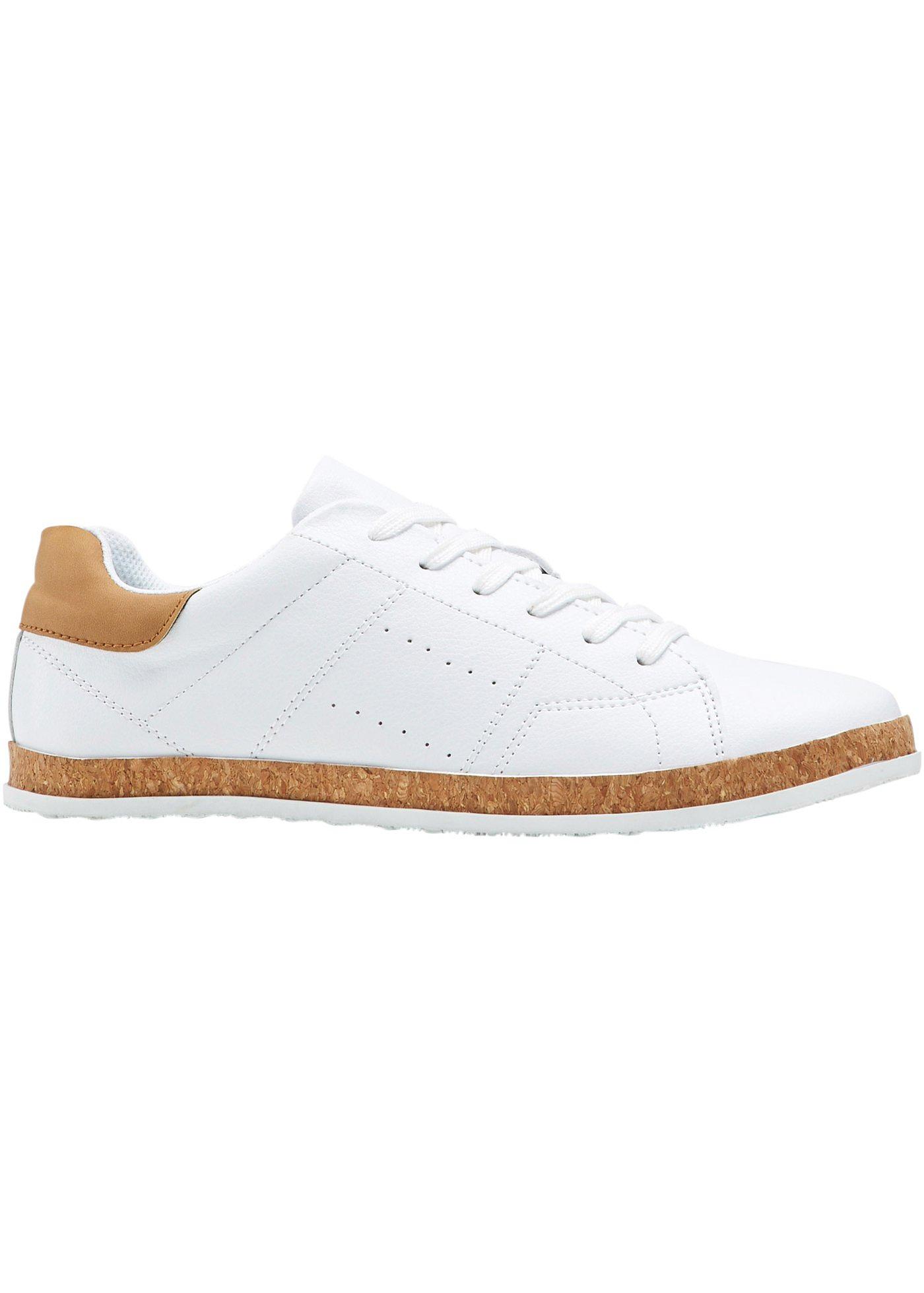 Sneaker in weiß für Herren von bonprix
