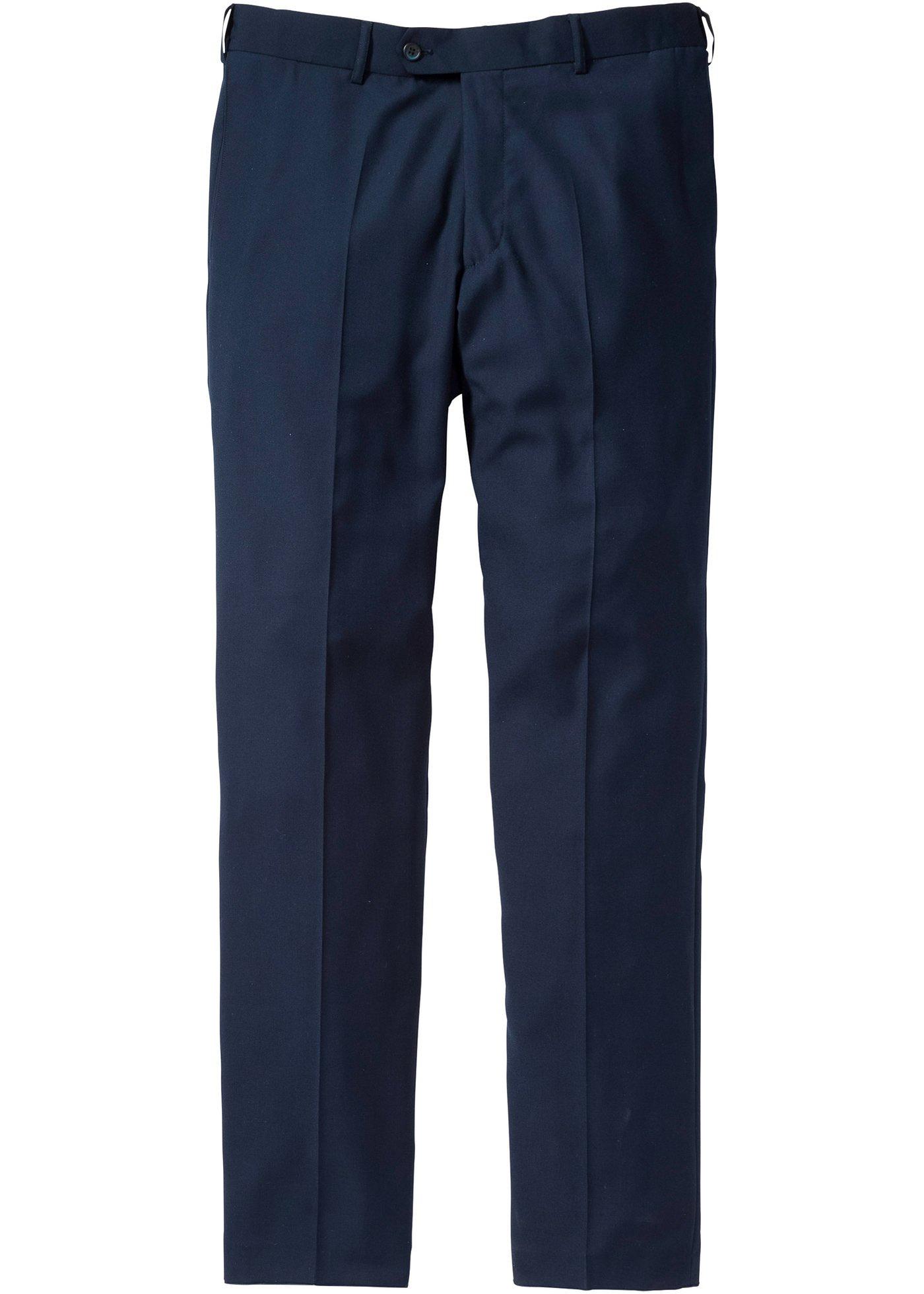 Anzug (2-tlg. Set): Sakko und Hose langarm  in blau für Herren von bonprix