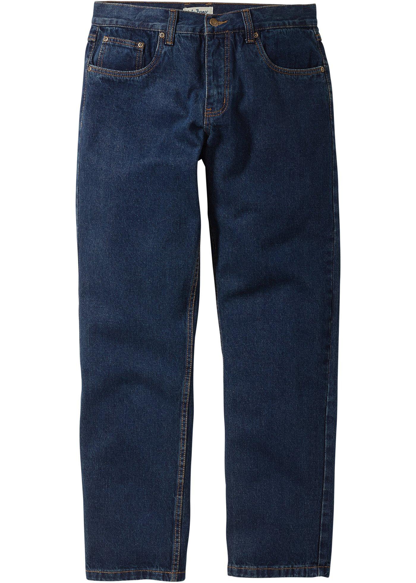 Regular Fit Jeans, Straight in blau für Herren von bonprix