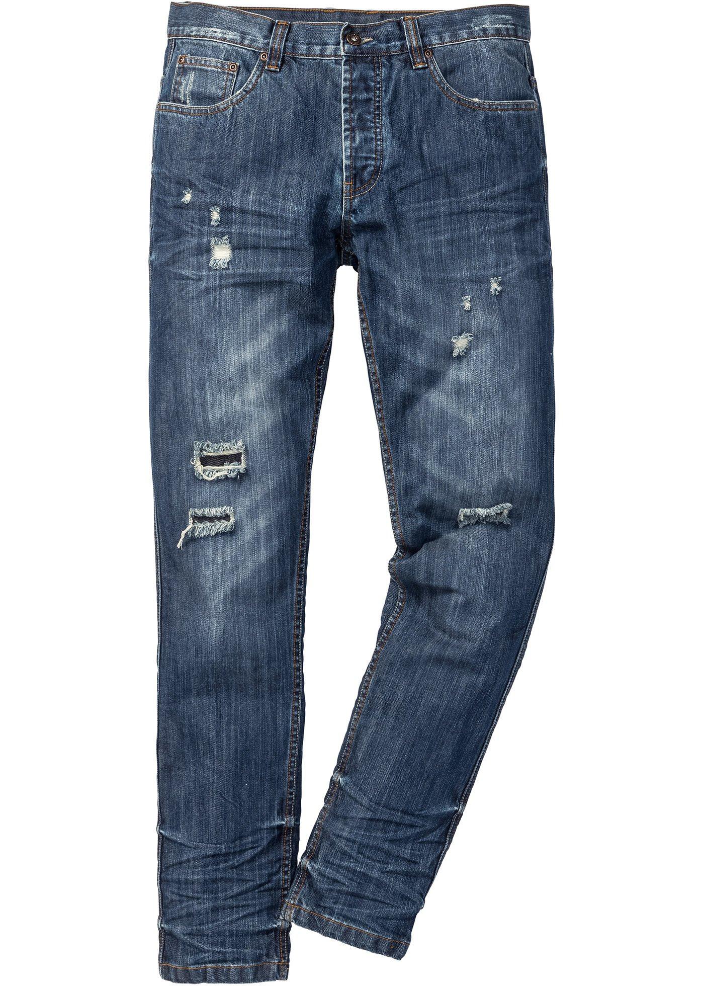 Jeans TAPERED in blau für Herren von bonprix