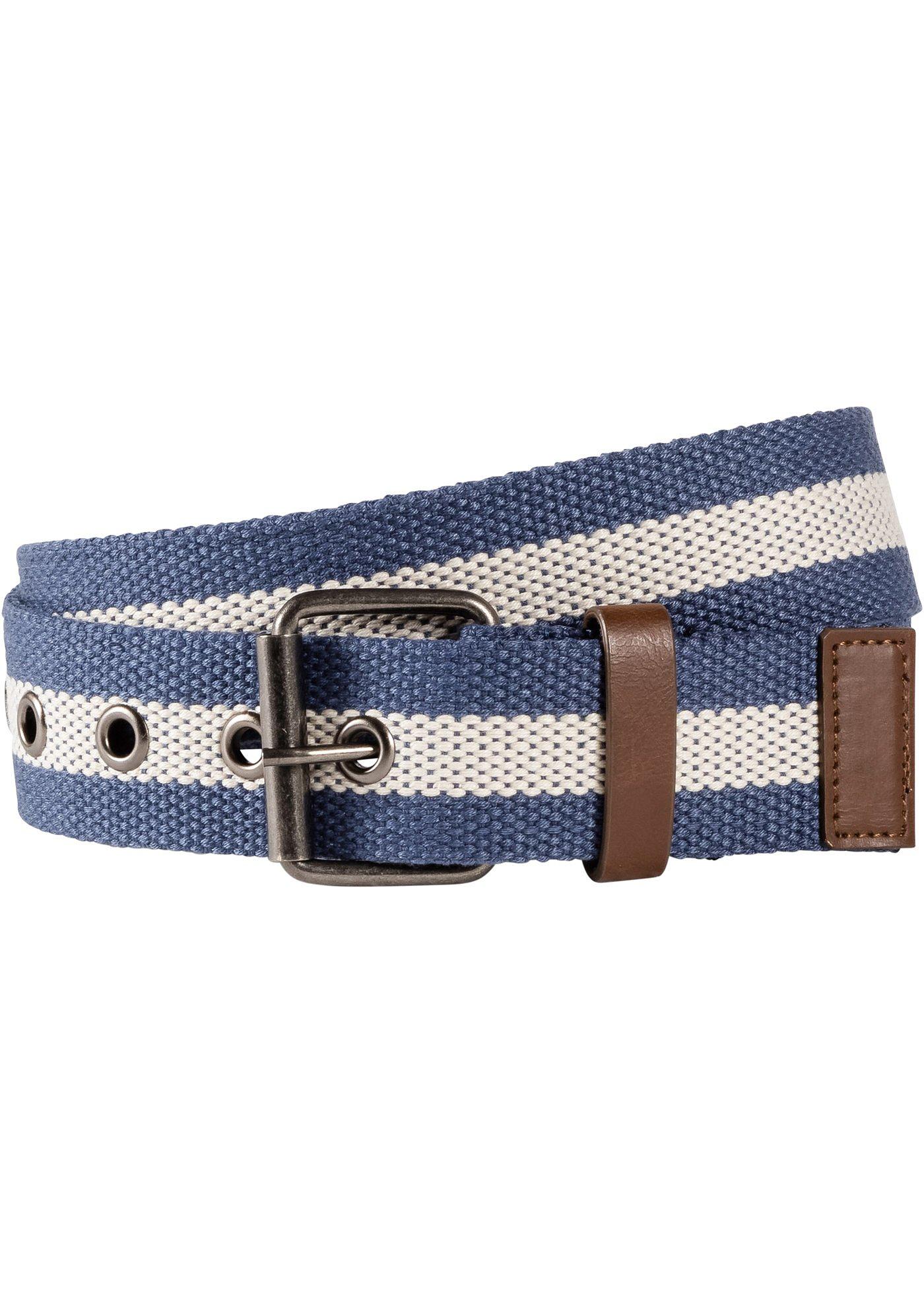 Webbandgürtel in blau für Damen von bonprix