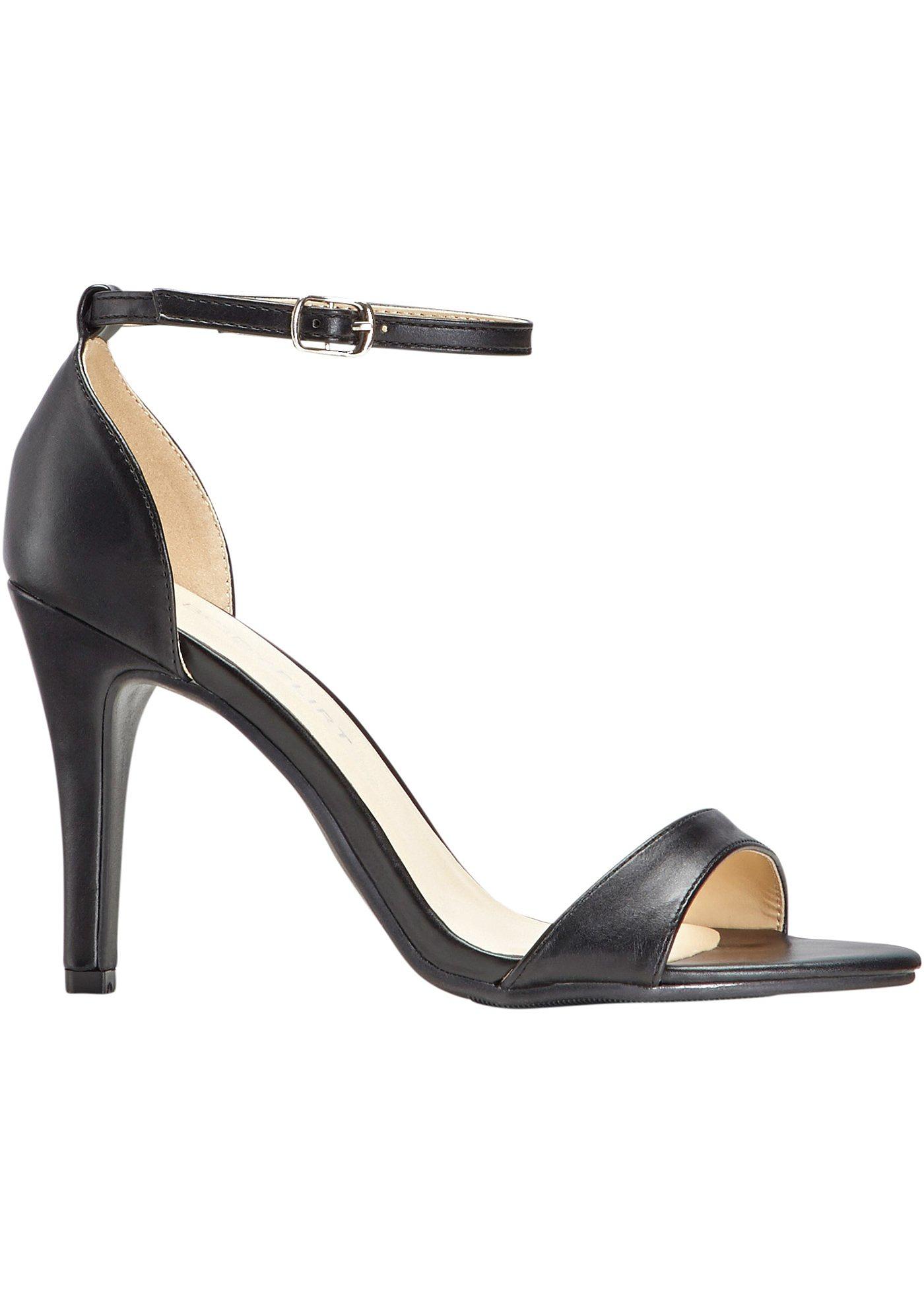 Sandalette mit 10 cm High-Heel in blau von bonprix Sandalette mit 10 cm High-Heel in blau von bonprix