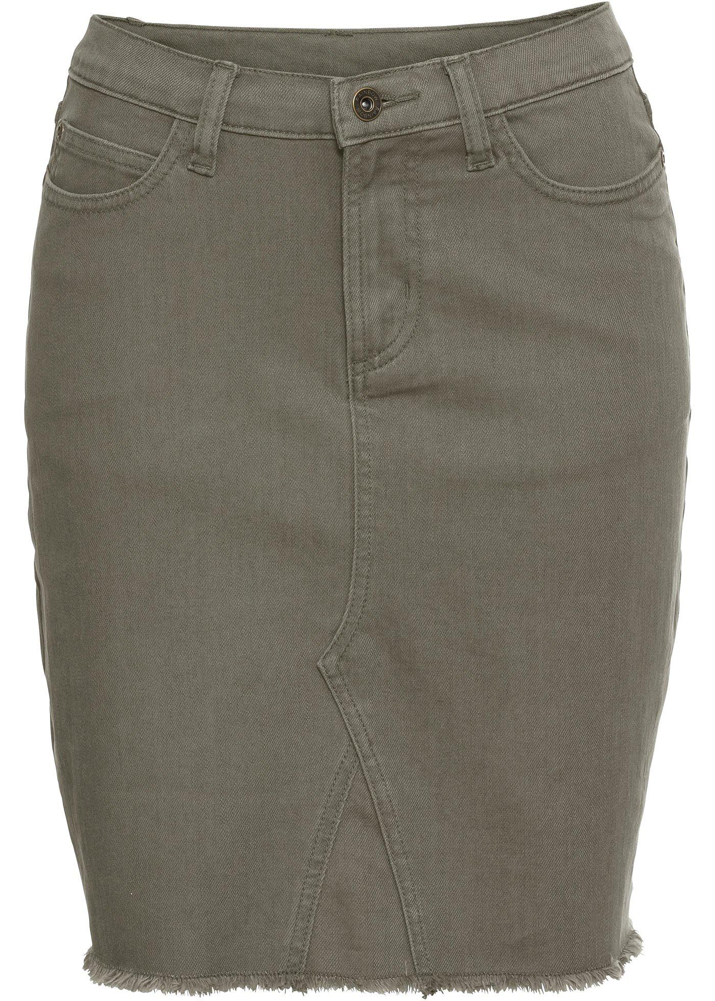 Rock in grün für Damen von bonprix Rock in grün für Damen von bonprix