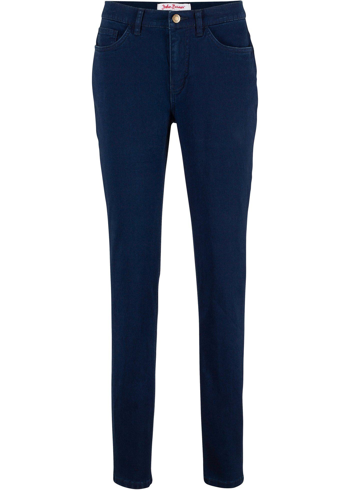 24-Stunden-Power-Stretch-Jeans, Slim in schwarz für Damen von bonprix