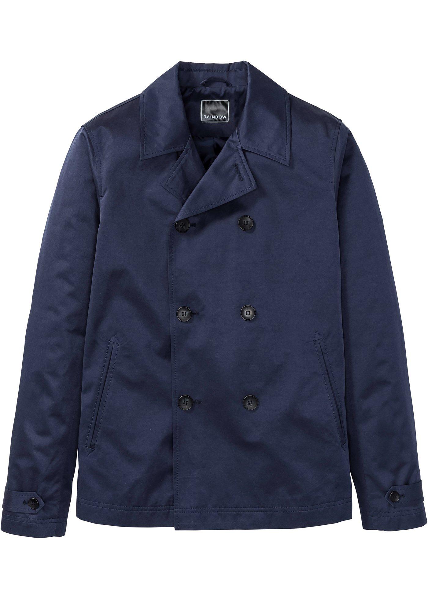 Cabanjacke langarm  in blau für Herren von bonprix