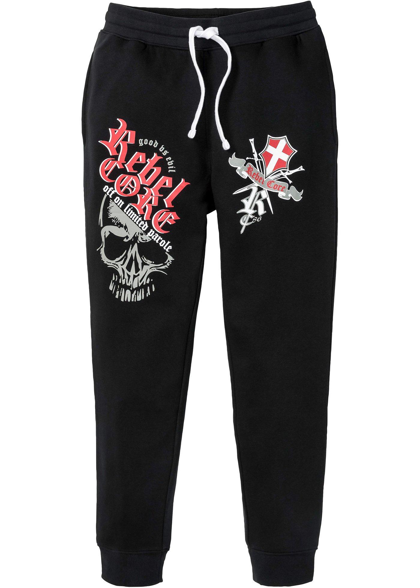Jogginghose in schwarz für Herren von bonprix