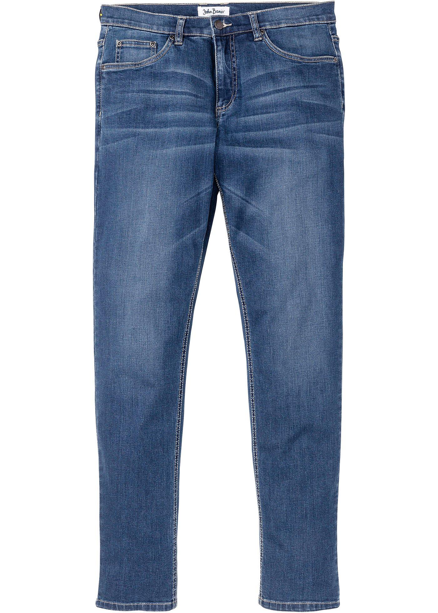 Regular Fit Multi-Stretch-Jeans, Tapered in blau für Herren von bonprix