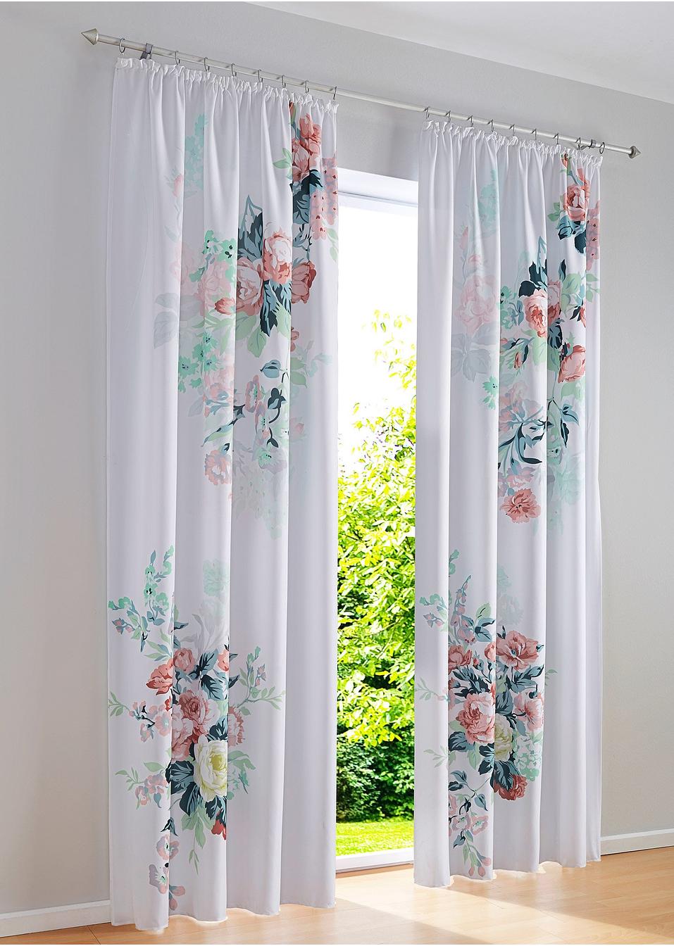 Günstige gardinen & rollos online bei bonprix.de Fenstervorhaenge bunt