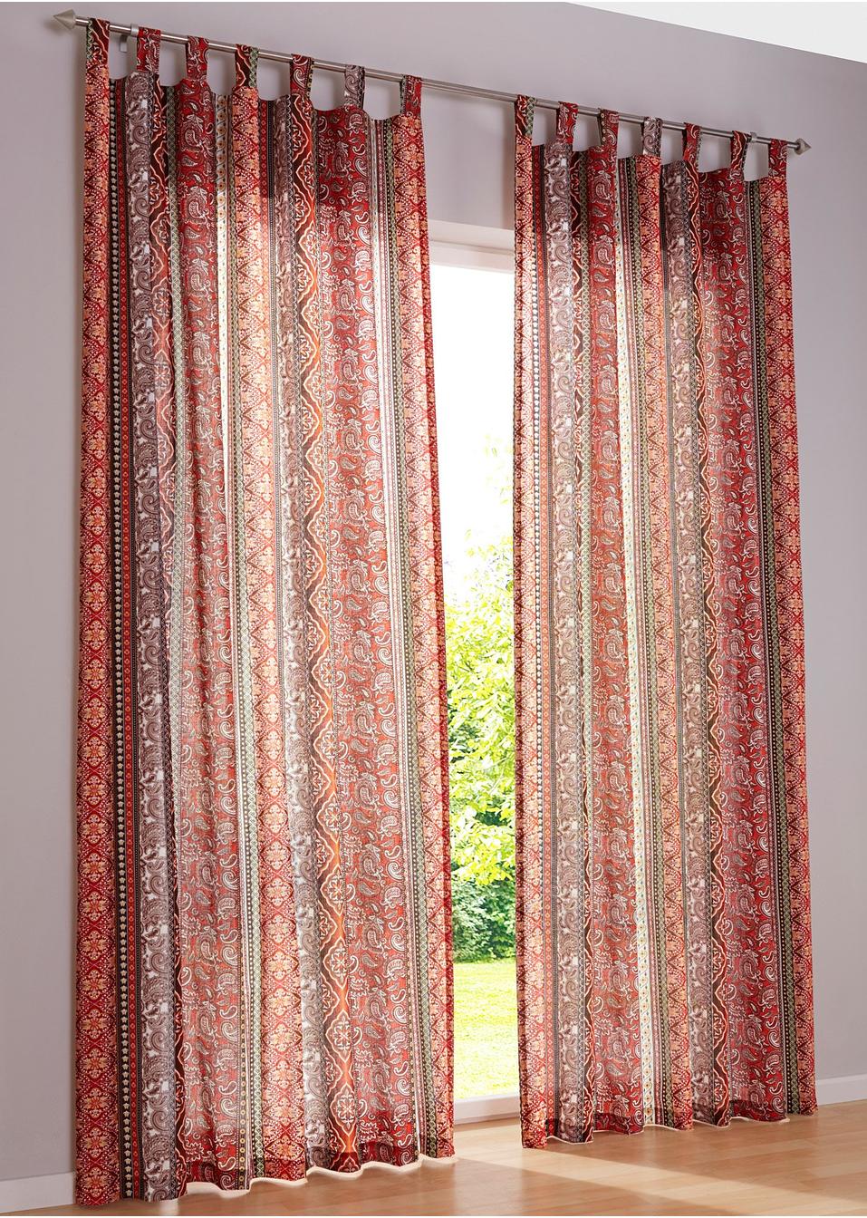 Vorhang "Toskana": zaubert Italien-Flair und eine warme Wohnstimmung