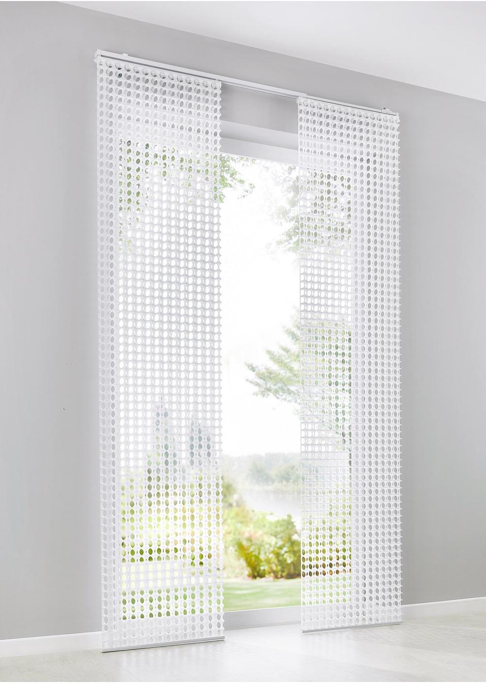 moderne gardinenvorhange eindrucksvollem effekt, schiebegardinen für stilvolle lichteffekte | bonprix, Design ideen