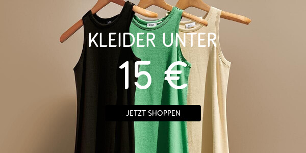 Kleider unter 15 € >