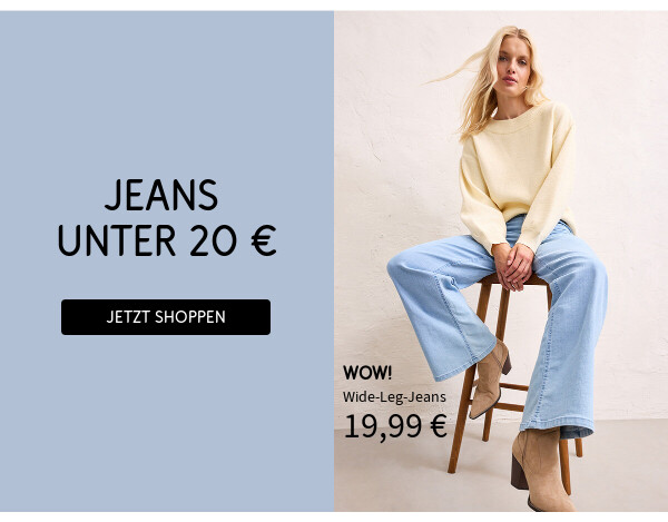 Jeans unter 20 € >