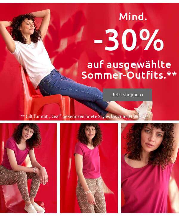 Unsere Summer-Outfit-Deals % >