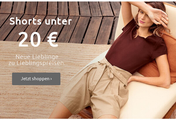 Shorts unter 20 € >