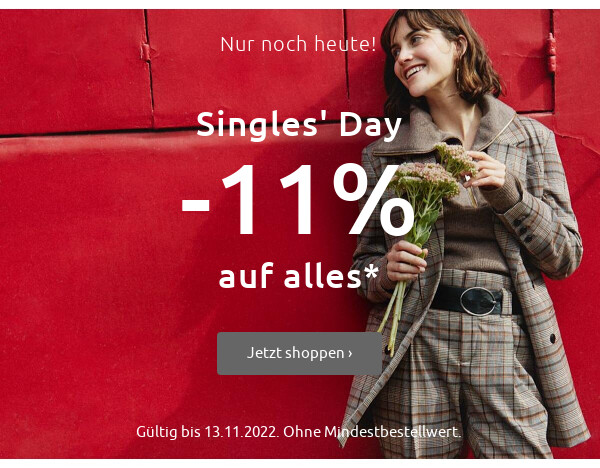 -11% auf Deinen Einkauf!