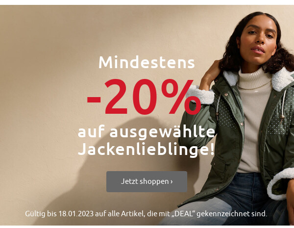 Jacken & Mäntel % >