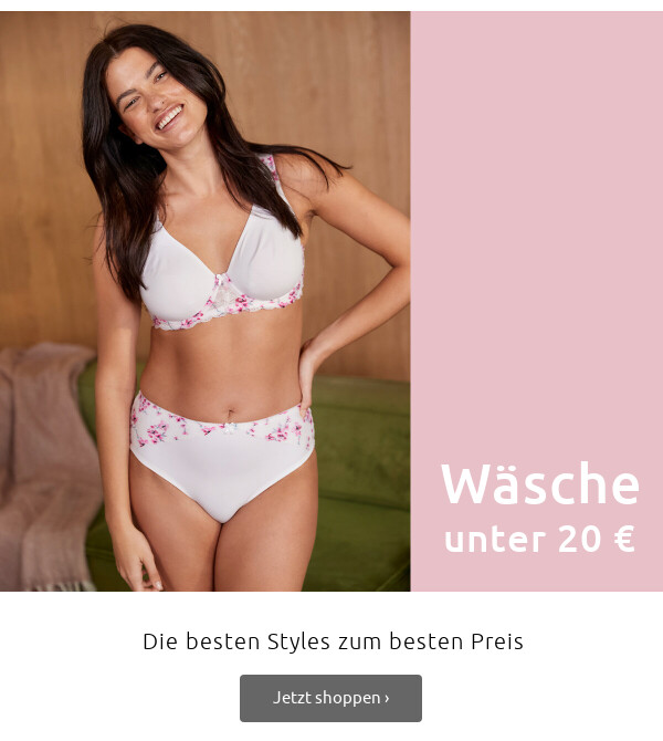 Wäsche unter 20 €