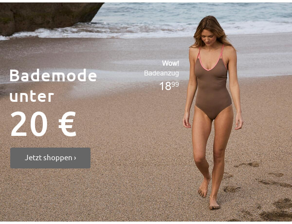 Bademode unter 20 €