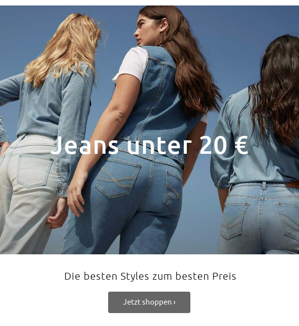 Jeans unter 20 €